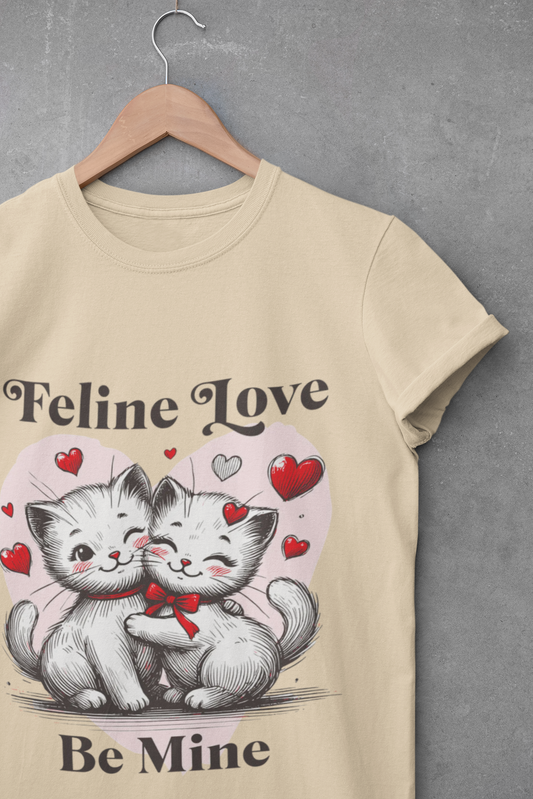 Feline Love 'Be Mine' Valentine Tee Shirt