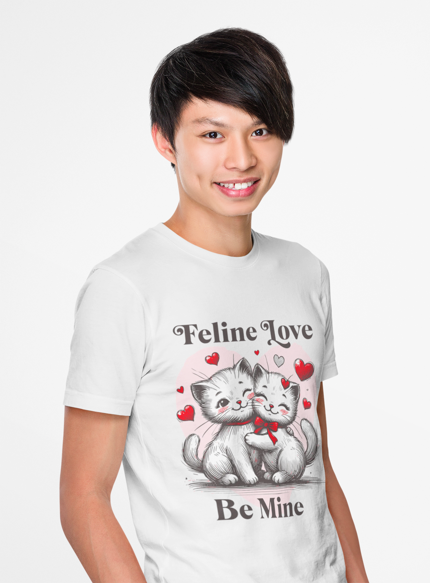 Feline Love 'Be Mine' Valentine Tee Shirt