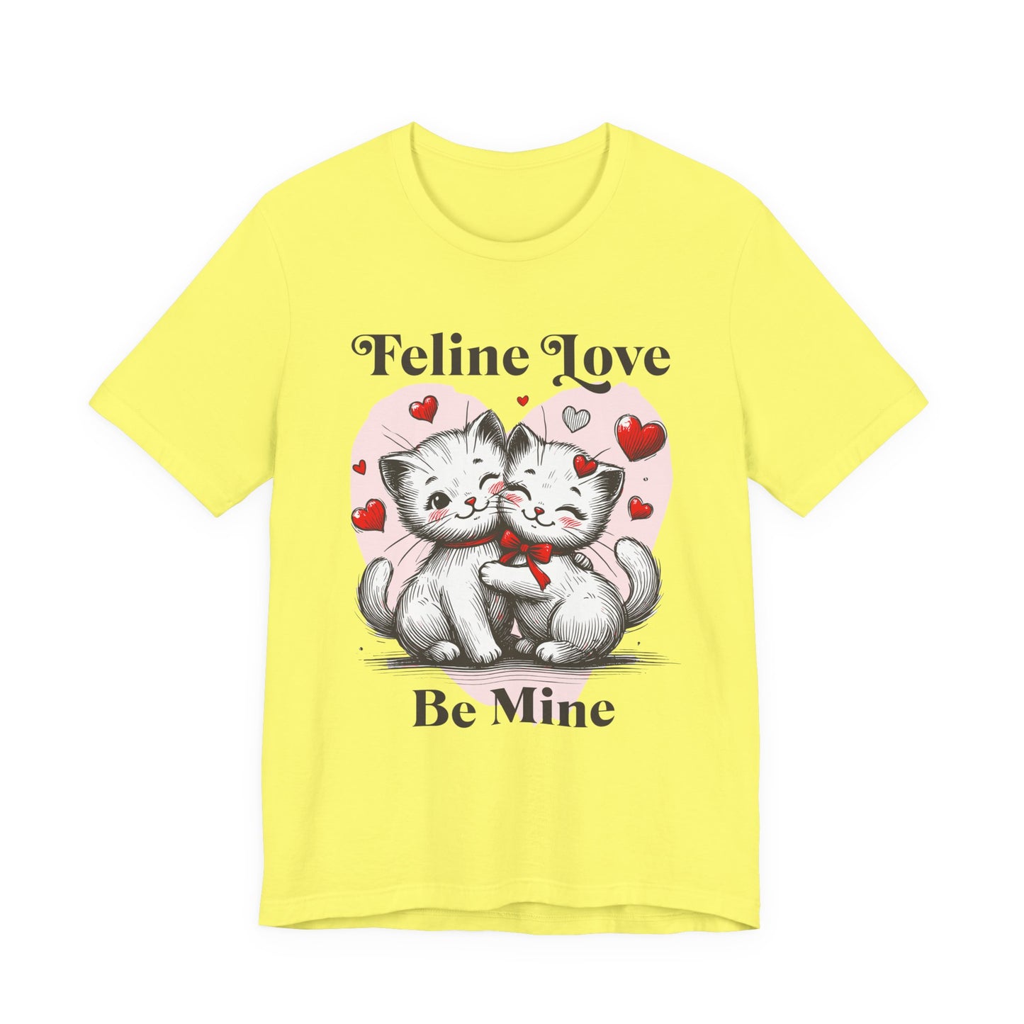 Feline Love 'Be Mine' Valentine Tee Shirt