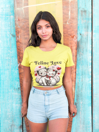 Feline Love 'Be Mine' Valentine Tee Shirt
