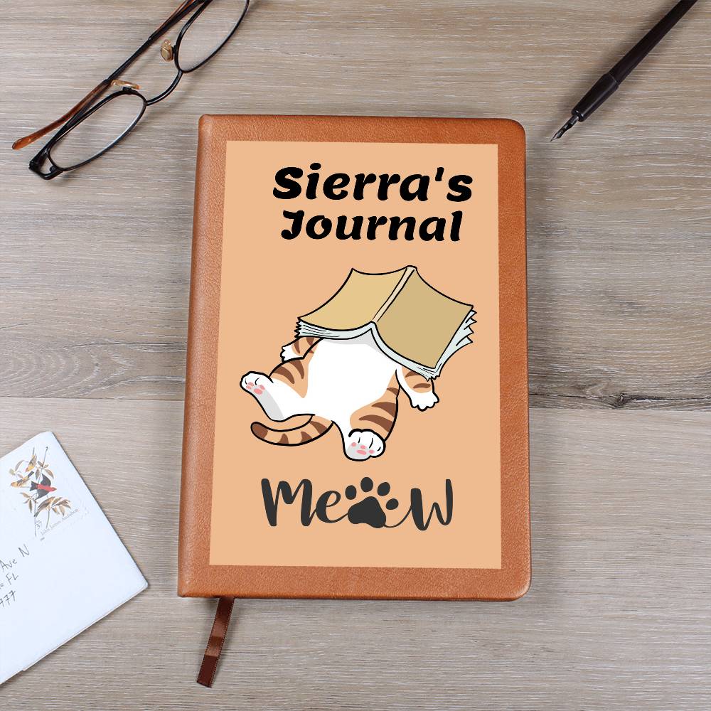 Graphic Journal with Custom Name - Personalize Your Creative Space
