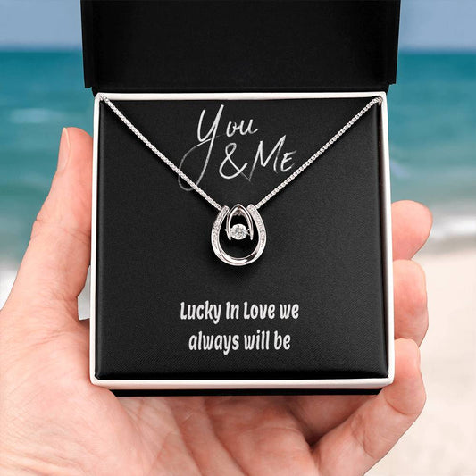 Lucky in Love Necklace - Handcrafted Unique Jewelry for Cherished Moments