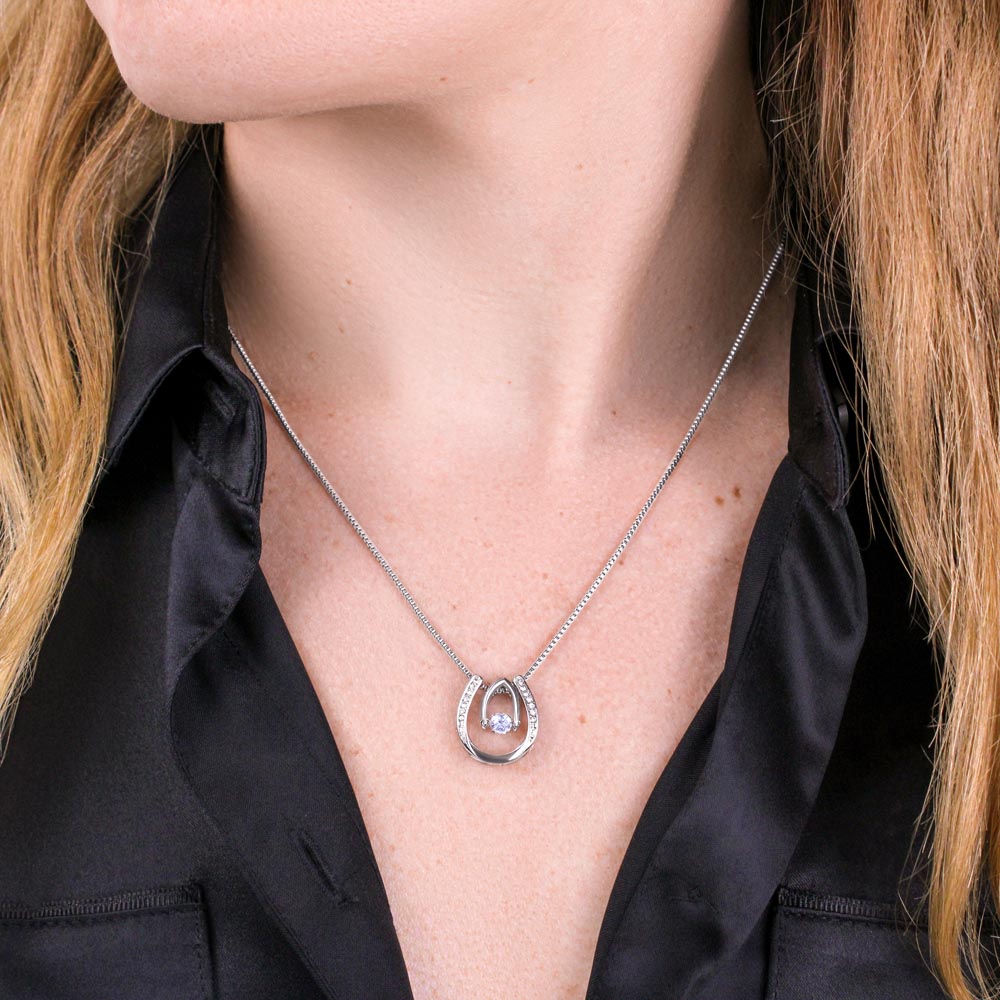 Lucky in Love Necklace - Handcrafted Unique Jewelry for Cherished Moments